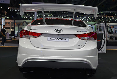Hyundai elantra avante modified body kit spoiler sports  2 12